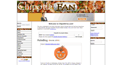 Desktop Screenshot of chipotlefan.com